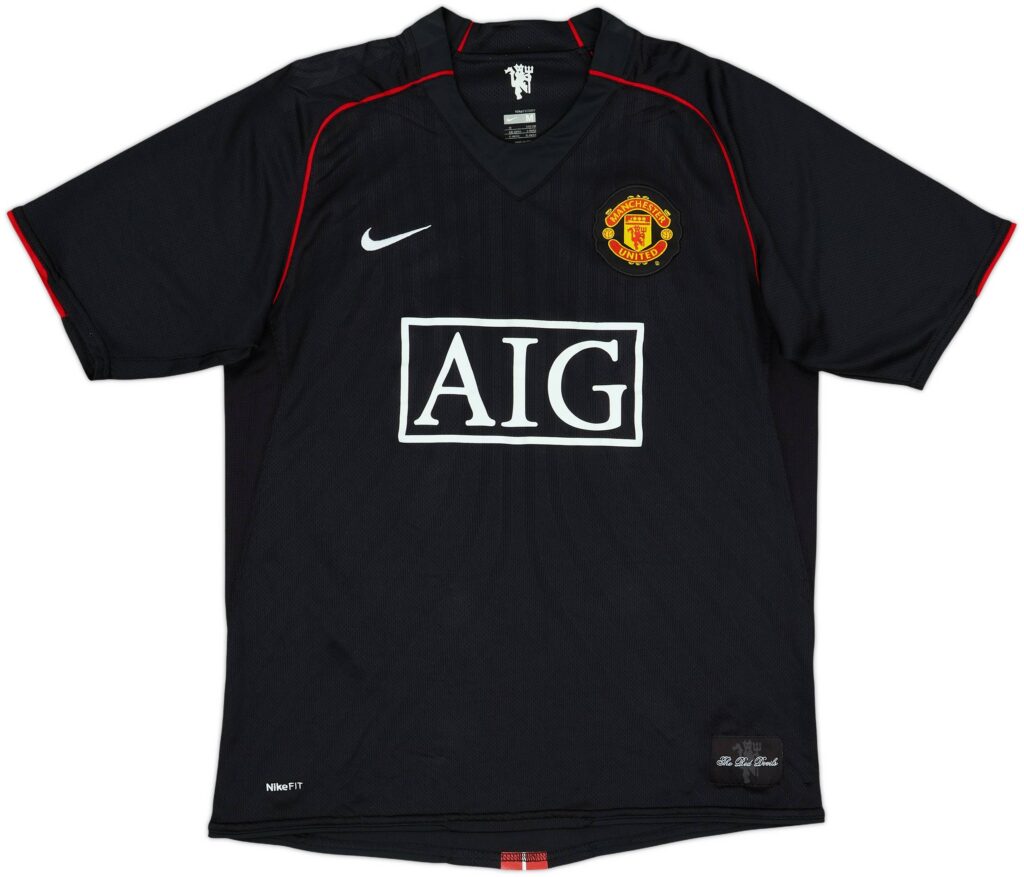 2007-08 Manchester United Away Shirt
