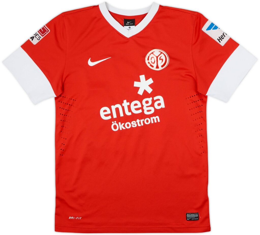 2012-13 FSV Mainz Home Shirt
