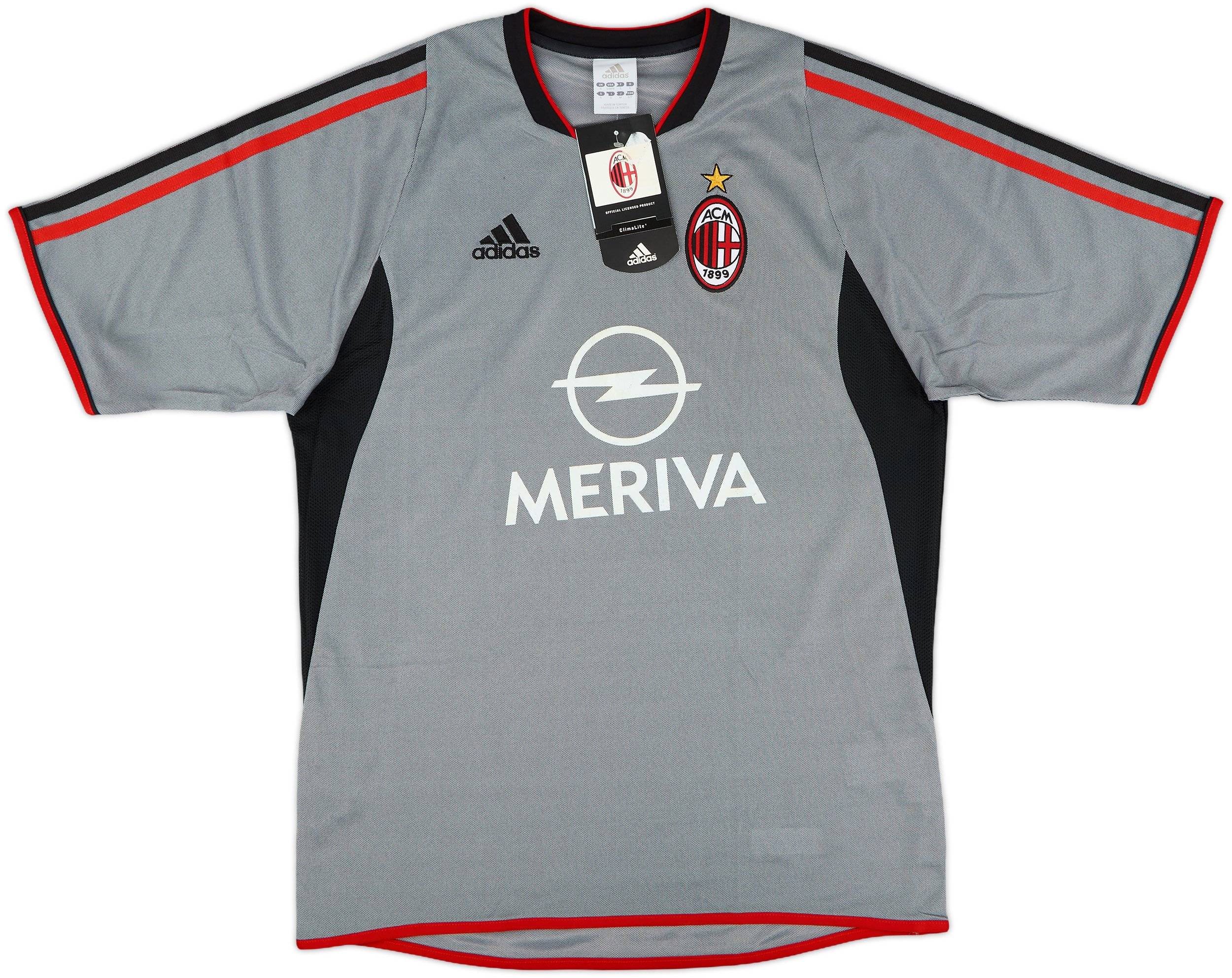 Camiseta alternativa del AC Milan 2003-04