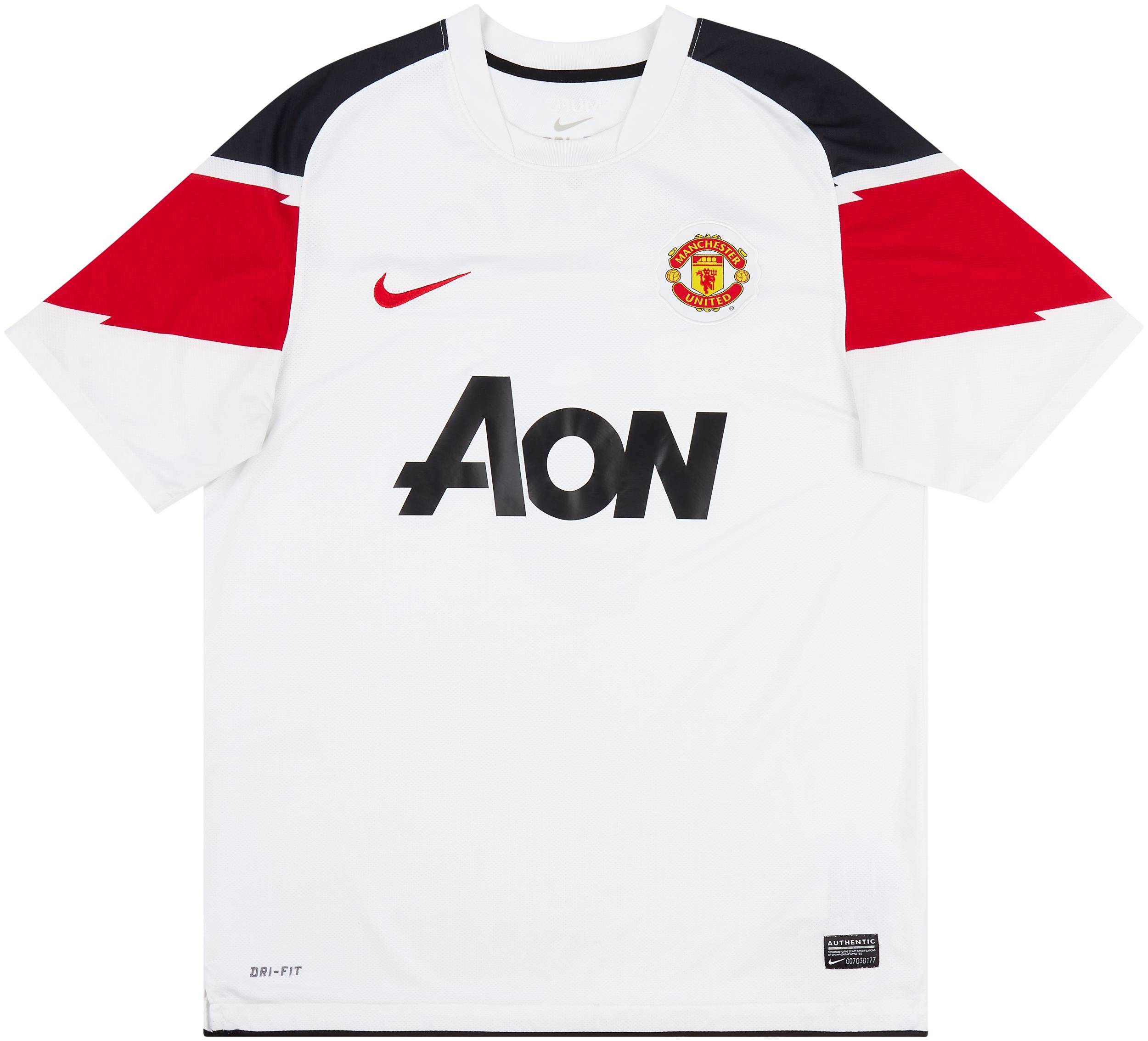 Manchester United 2010-12 Maglia trasferta