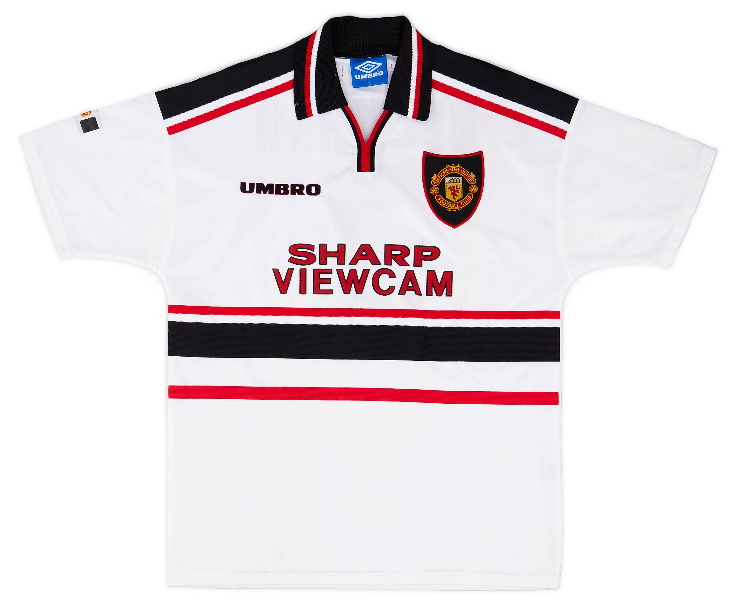 Camiseta visitante del Manchester United 1997-99