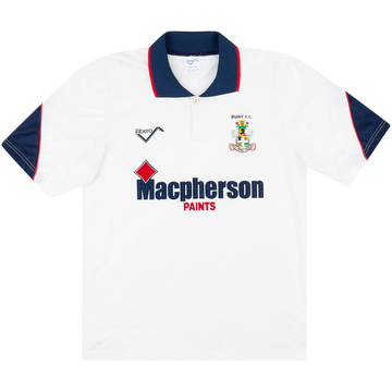 1990-91 Bury Home Shirt
