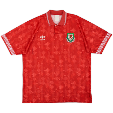 1990-92 Wales Home Shirt