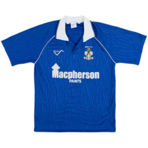 1991-92 Bury Third Shirt