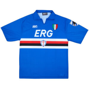 1991-92 Sampdoria Home Shirt