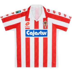 1992-93 Sporting Gijon Home Shirt