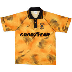 1992-93 Wolves Home Shirt