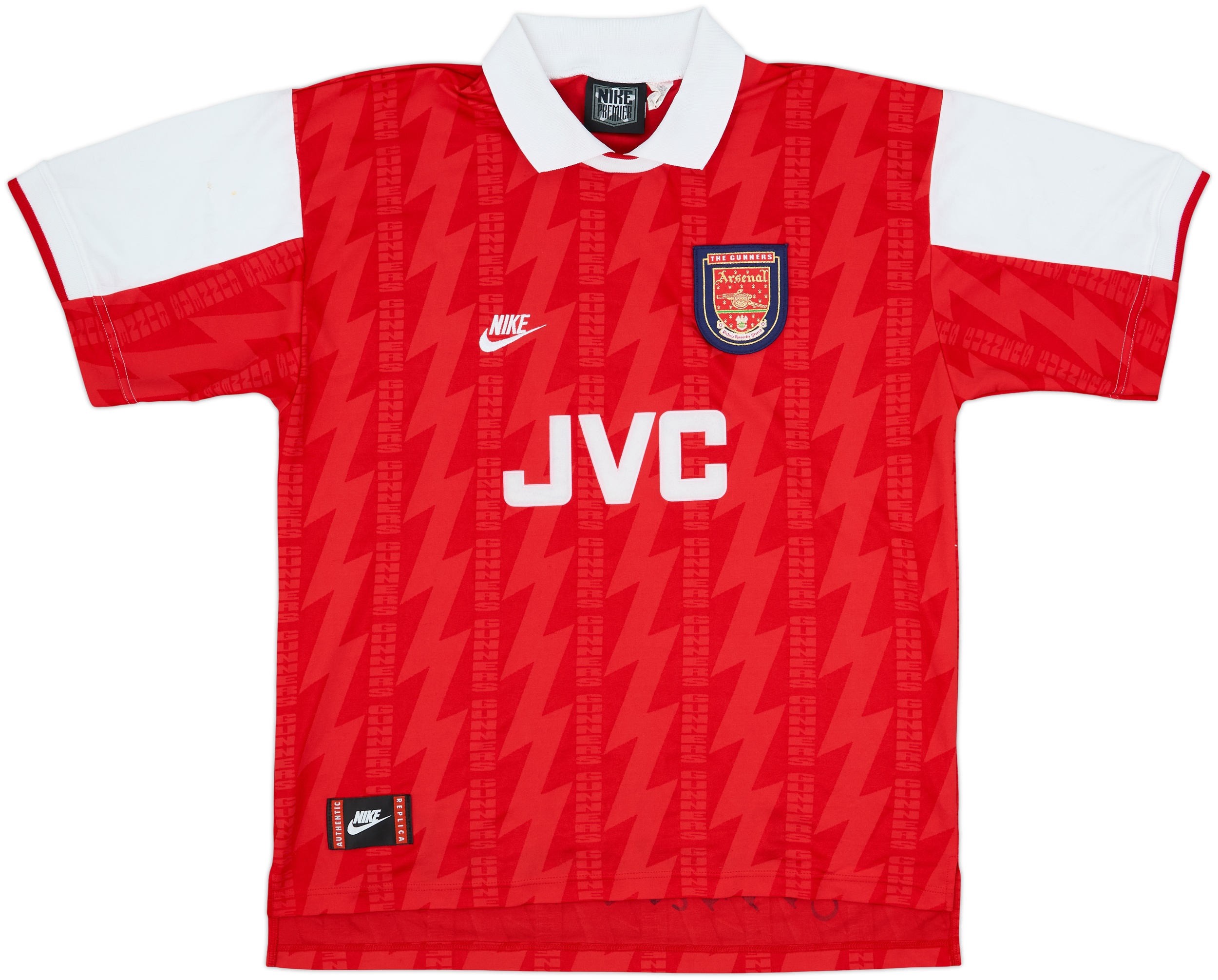 Arsenal 1994-96 Maillot domicile