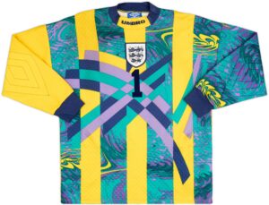 1995-96 England Goalkeeper Shirt