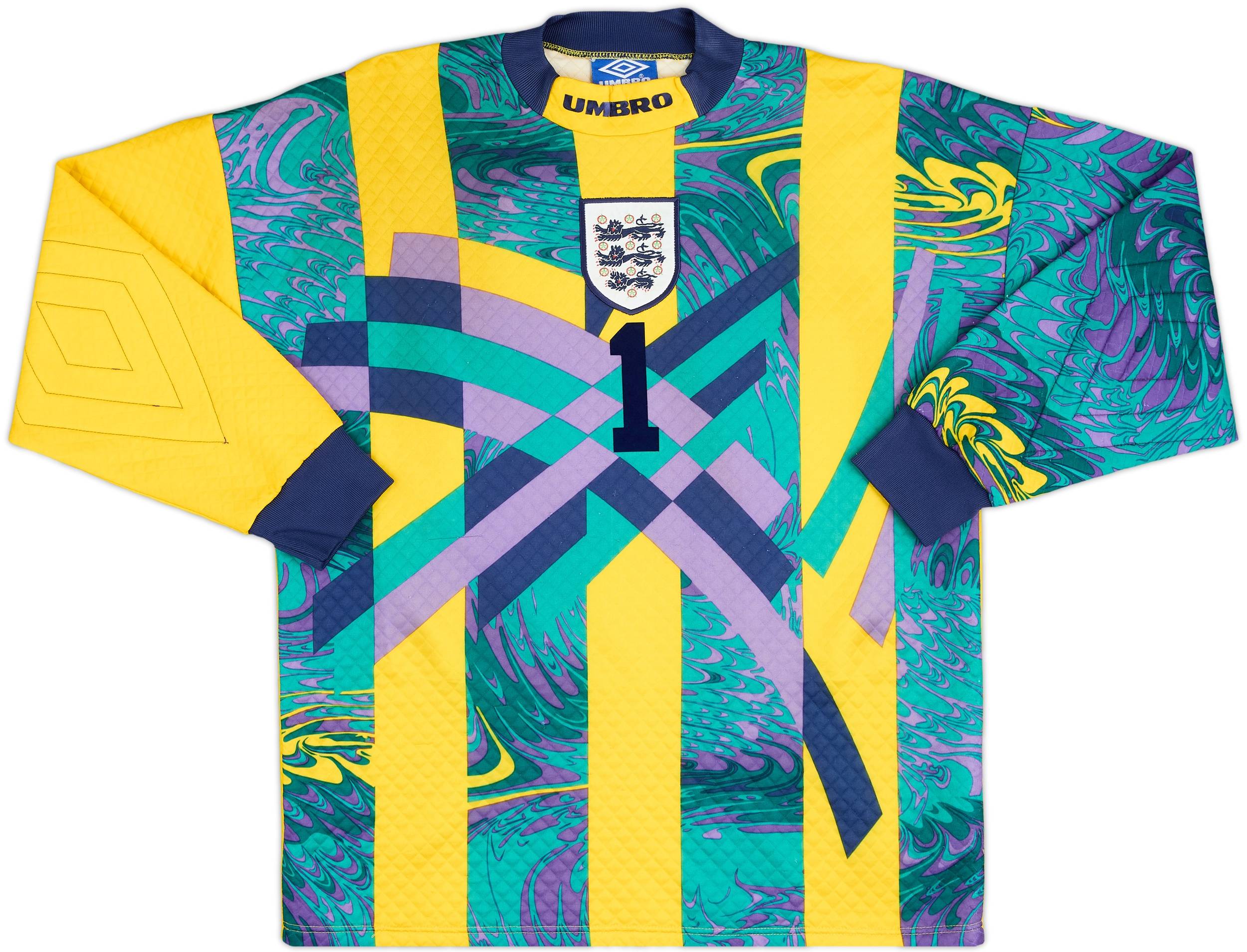 England 1995-96 Maillot gardien