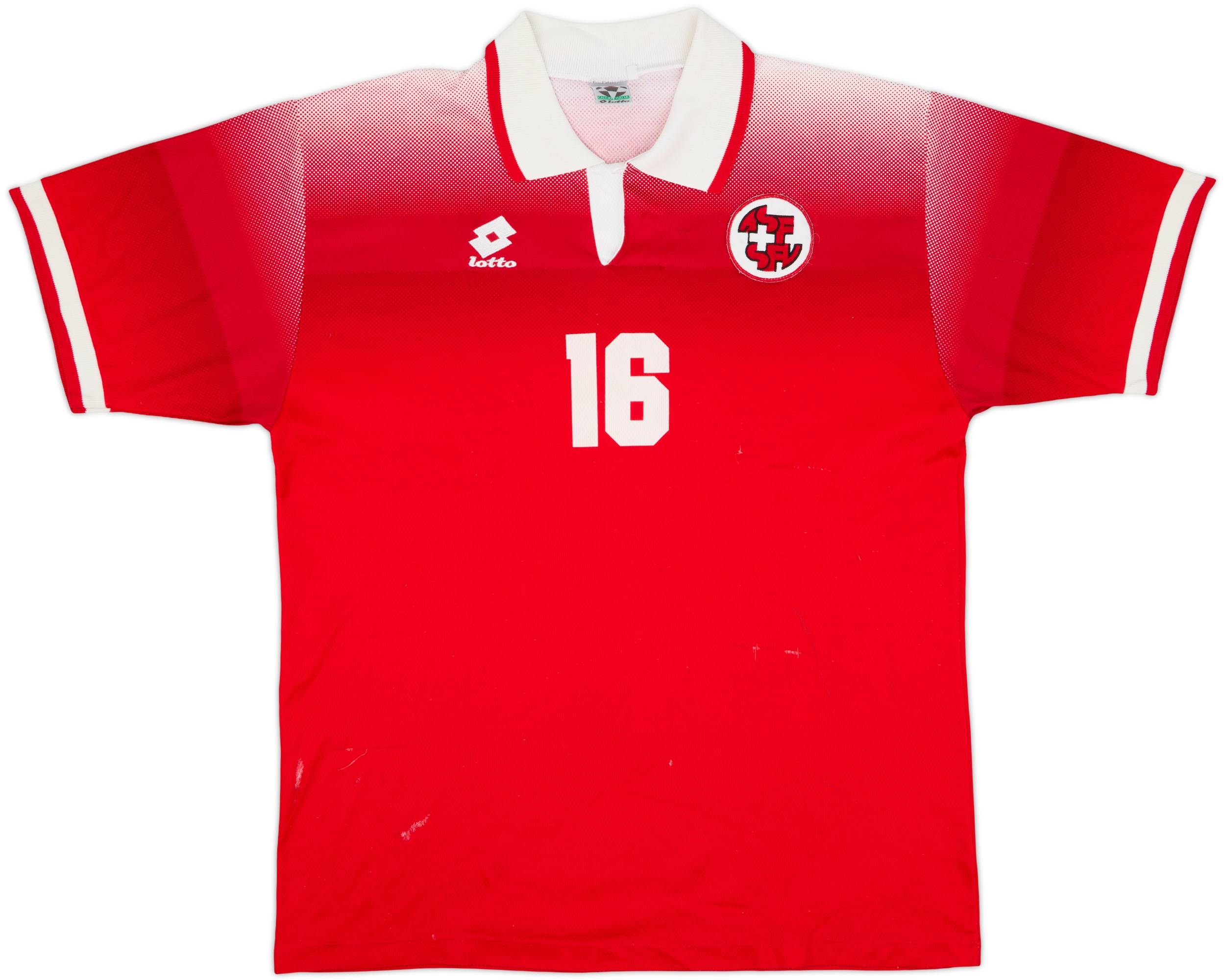 Switzerland 1996-98 Camisola de casa