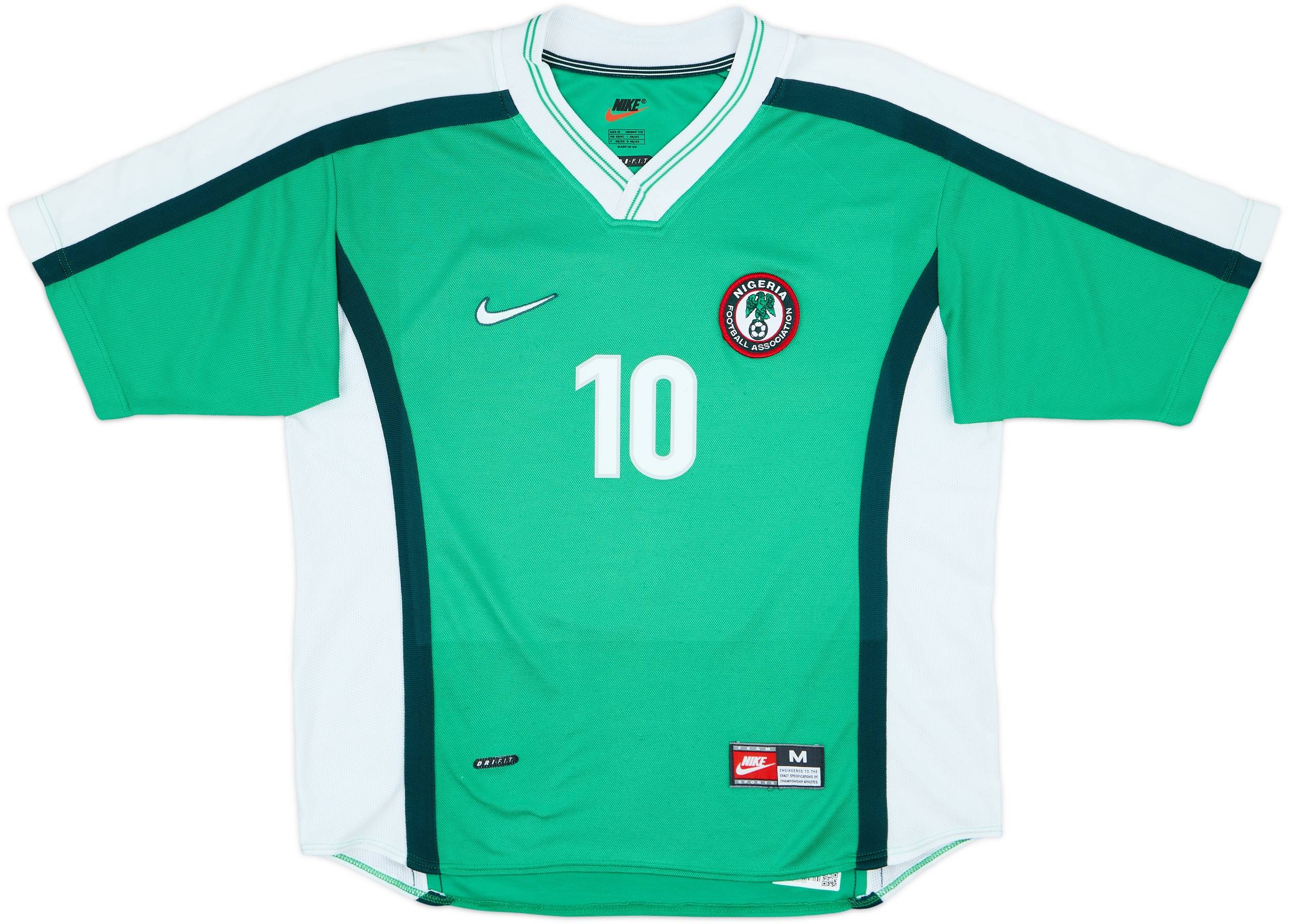 Nigeria 1998-00 Maillot domicile
