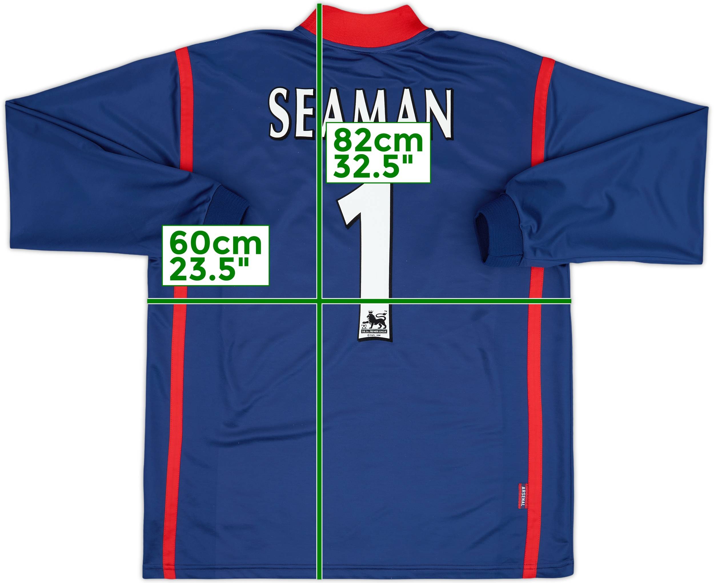 Arsenal 1998-99 Maillot gardien