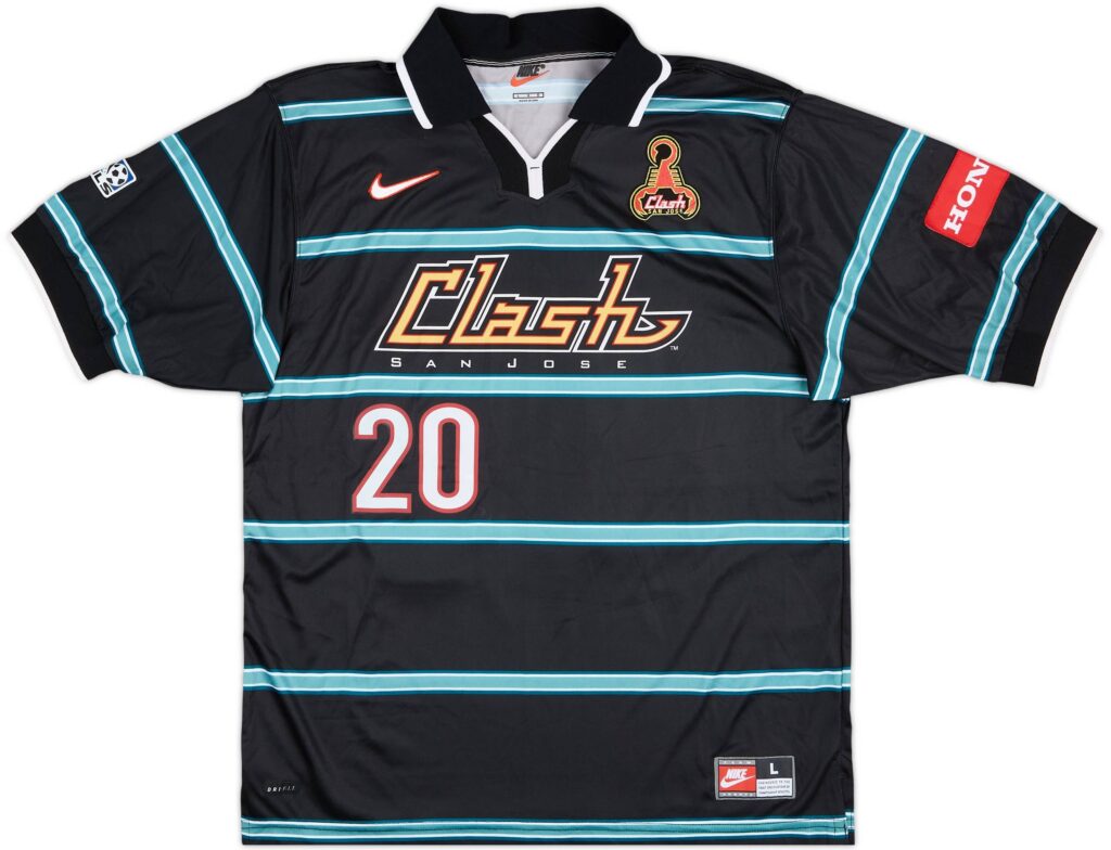 1998-99 San Jose Clash Away Shirt