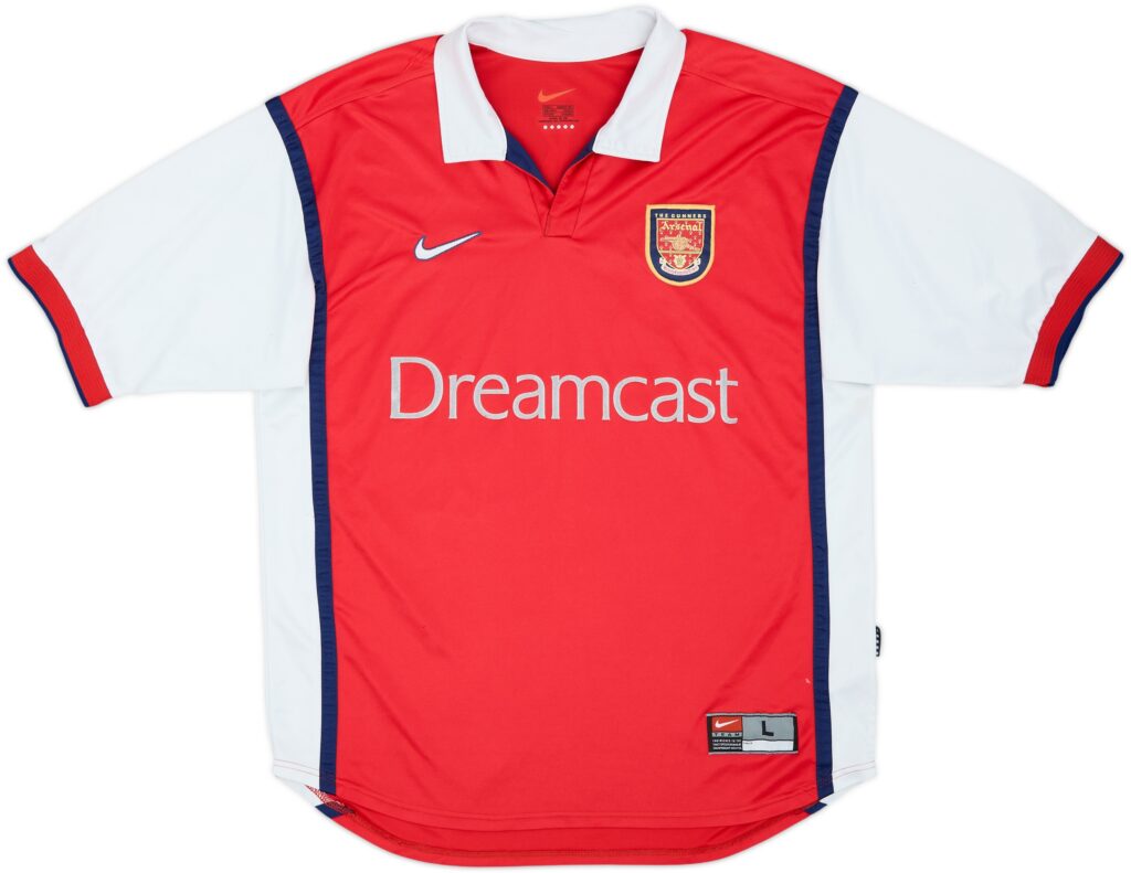 1999-00 Arsenal Home Shirt