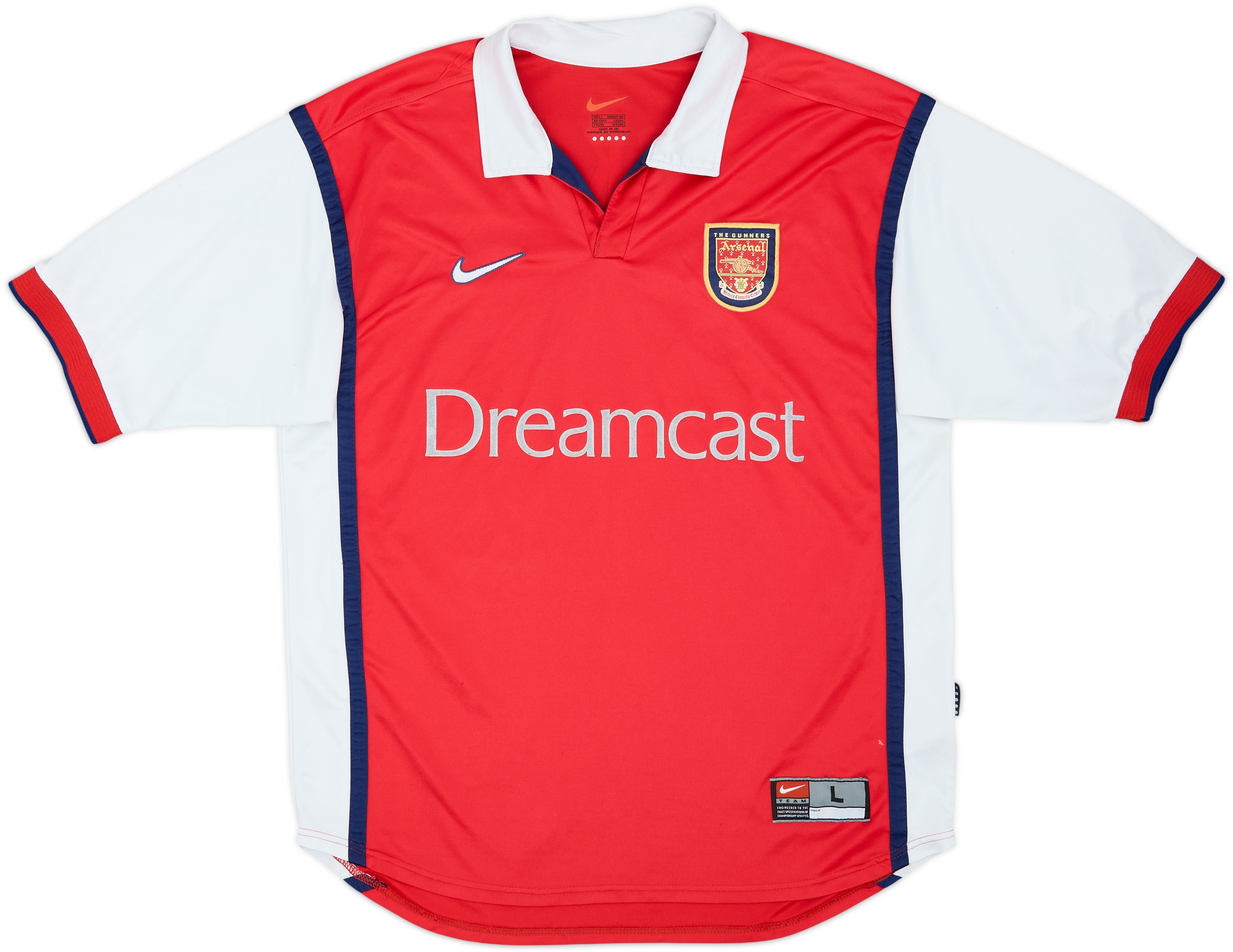 Arsenal 1999-00 Maillot domicile