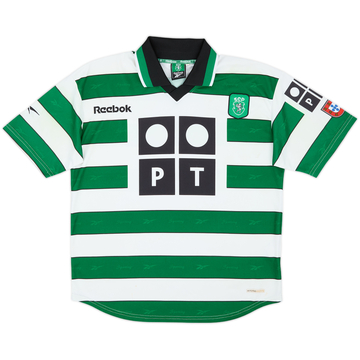 Camiseta local del Sporting Lisbon 1999-00