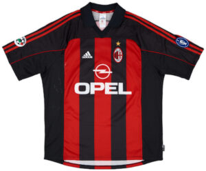 2000-01 AC Milan Home Shirt