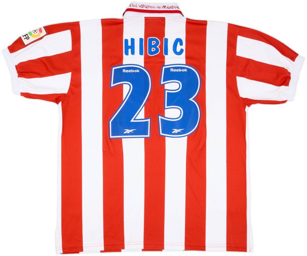 2000-01 Atletico Madrid Home Shirt