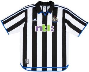 2000-01 Newcastle Home Shirt