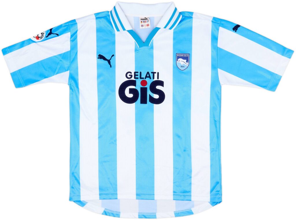 2000-01 Pescara Home Shirt