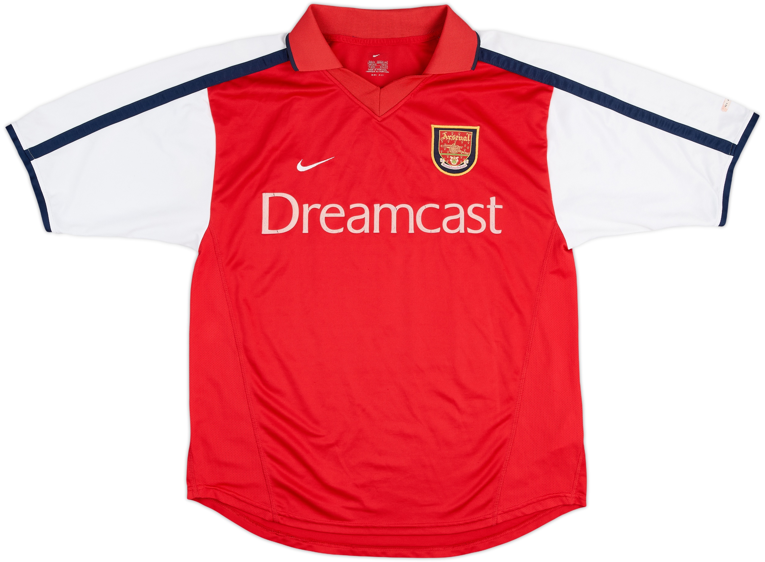 Arsenal 2000-02 Maillot domicile