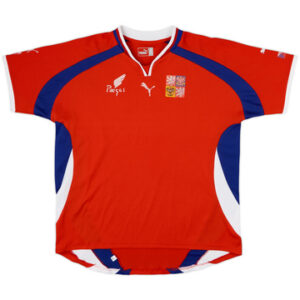 2000-02 Czech Republic Home Shirt