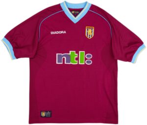 2001-02 Aston Villa Home Shirt