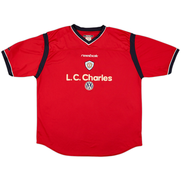 Camiseta local del Crewe Alexandra 2001-02