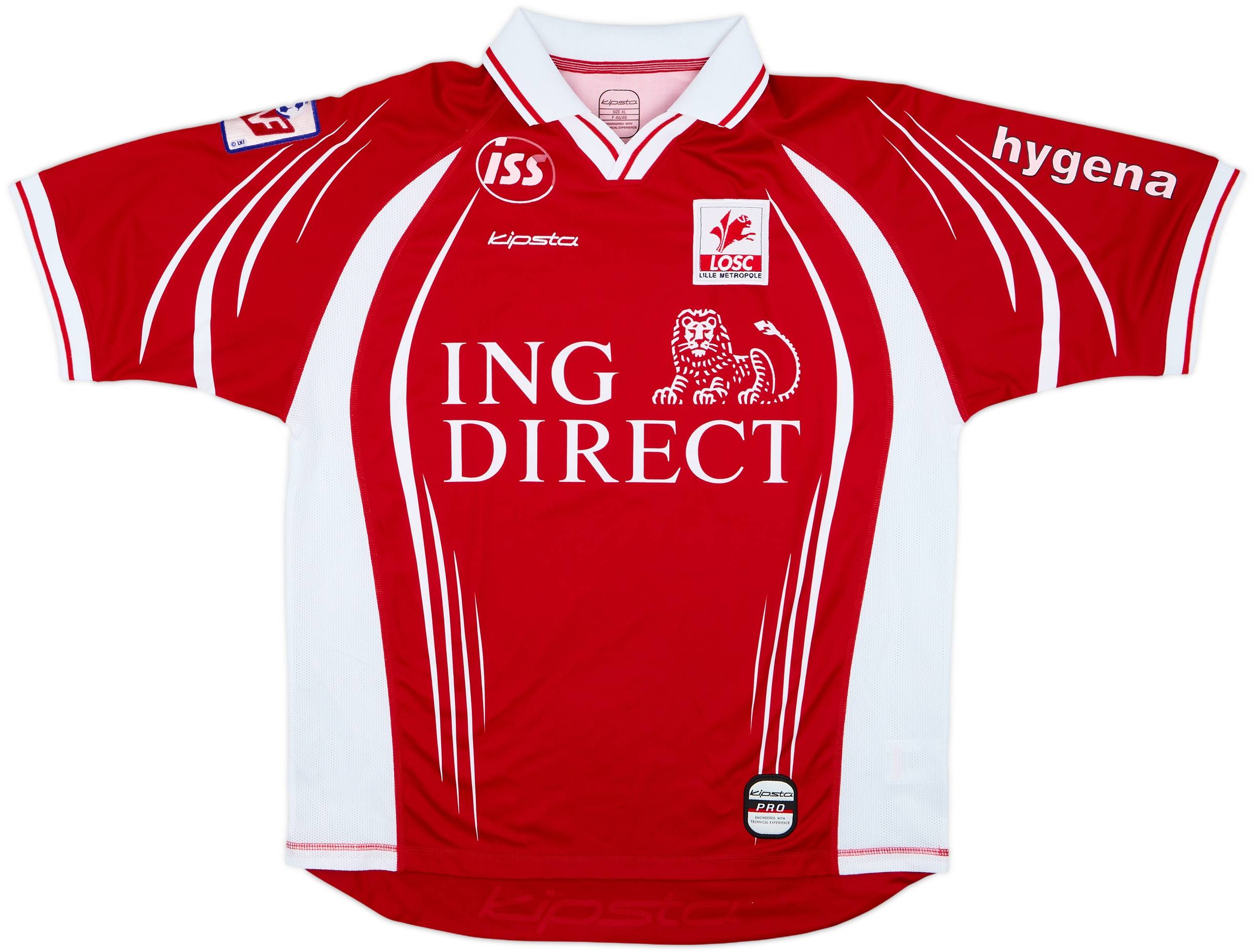 Lille 2001-02 Maillot domicile
