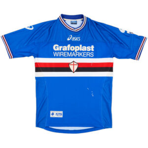 2001-02 Sampdoria Home Shirt