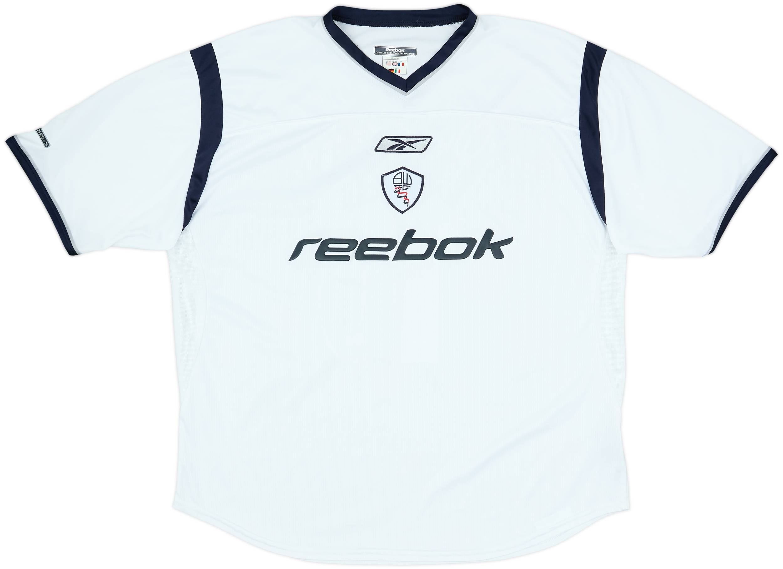 Camiseta local del Bolton 2001-03