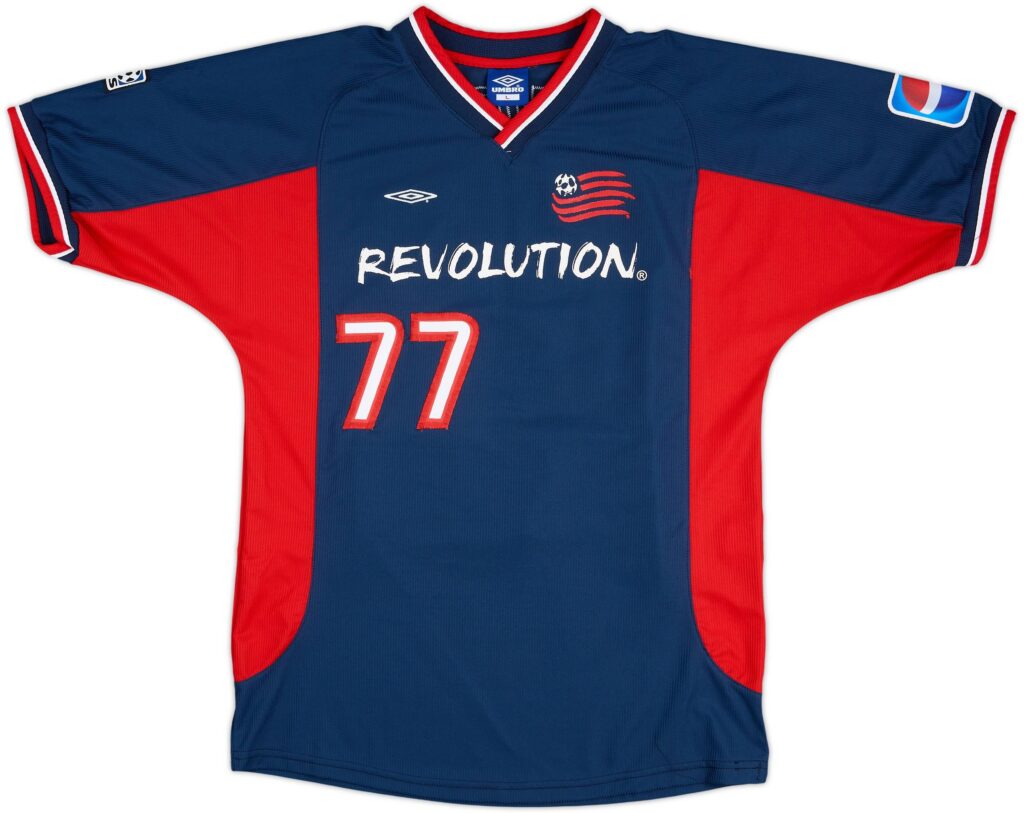2001 New England Revolution Home Shirt