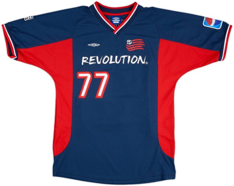 2001 New England Revolution Home Shirt