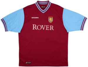 2002-03 Aston Villa Home Shirt