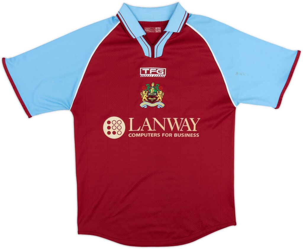 2002-03 Burnley Home Shirt
