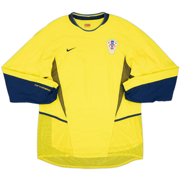 2002-03 Croatia Goalkeeper Shirt