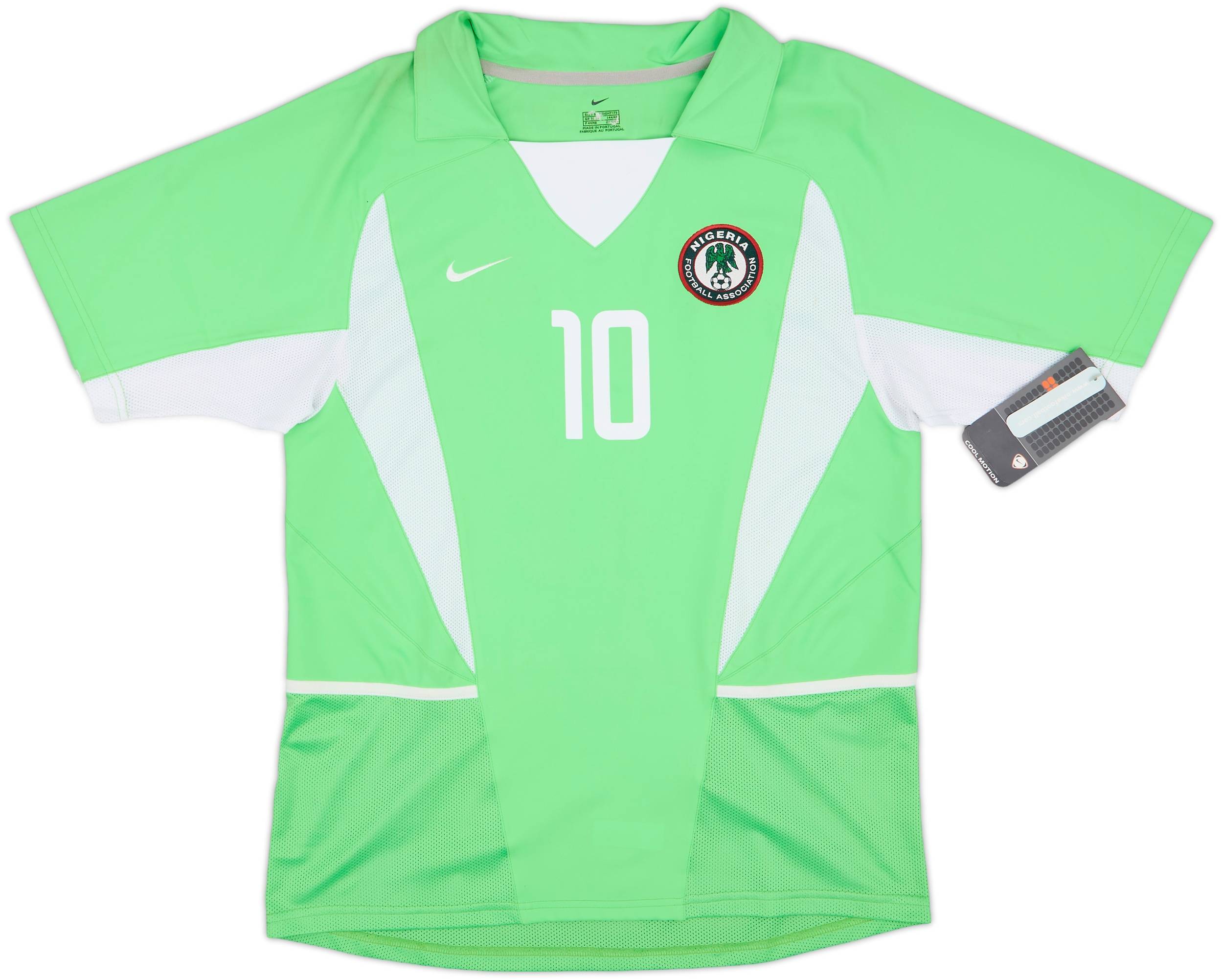 Nigeria 2002-04 Maillot domicile