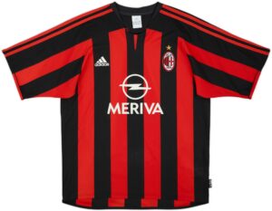 2003-04 AC Milan Home Shirt