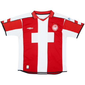Camiseta local del Olympiakos 2003-04