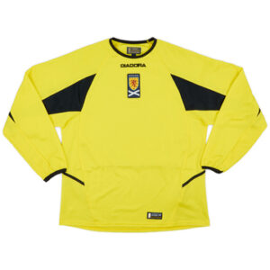 2003-04 Scotland Goalkeeper Shirt