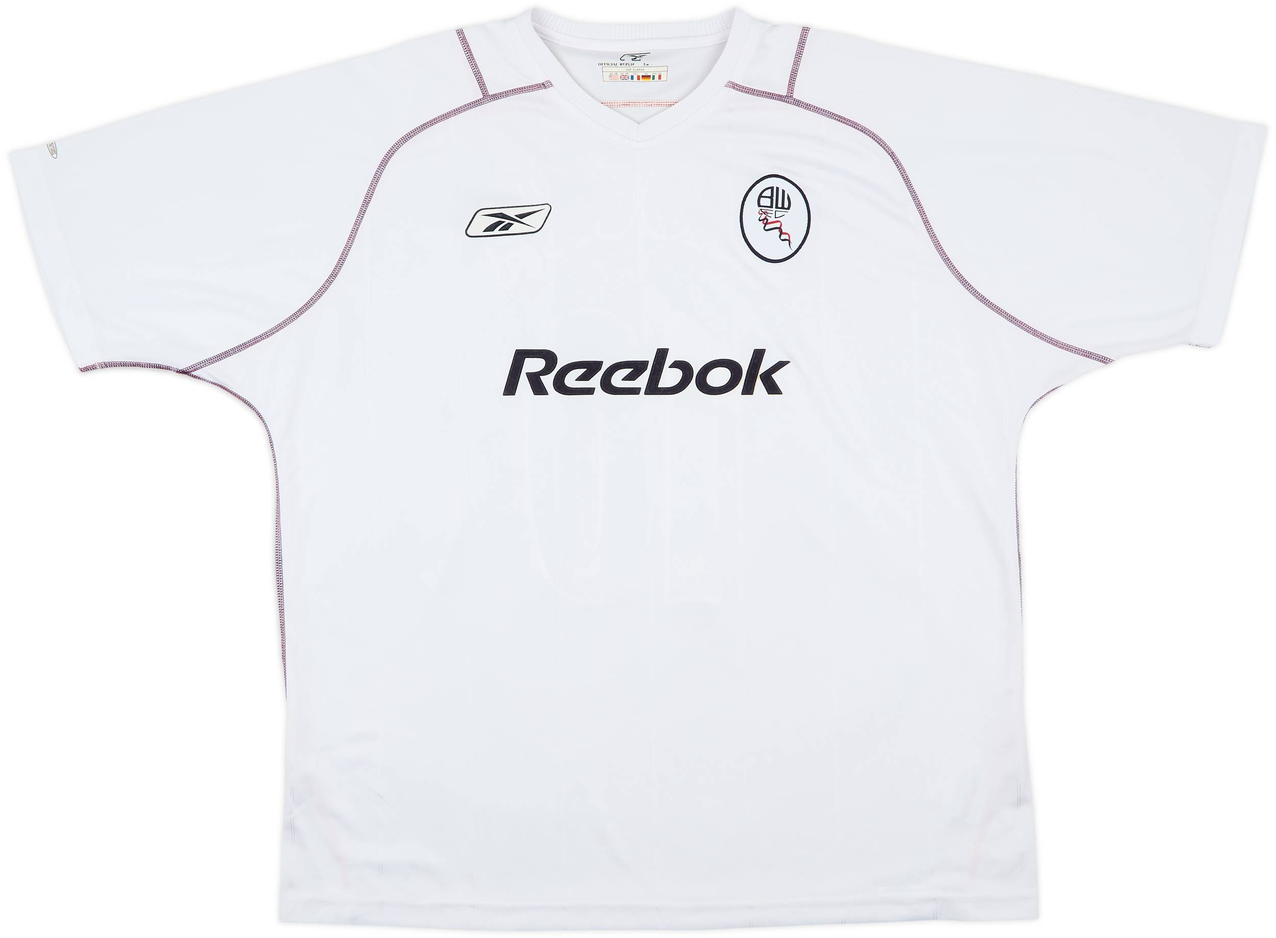 Camiseta local del Bolton 2003-05