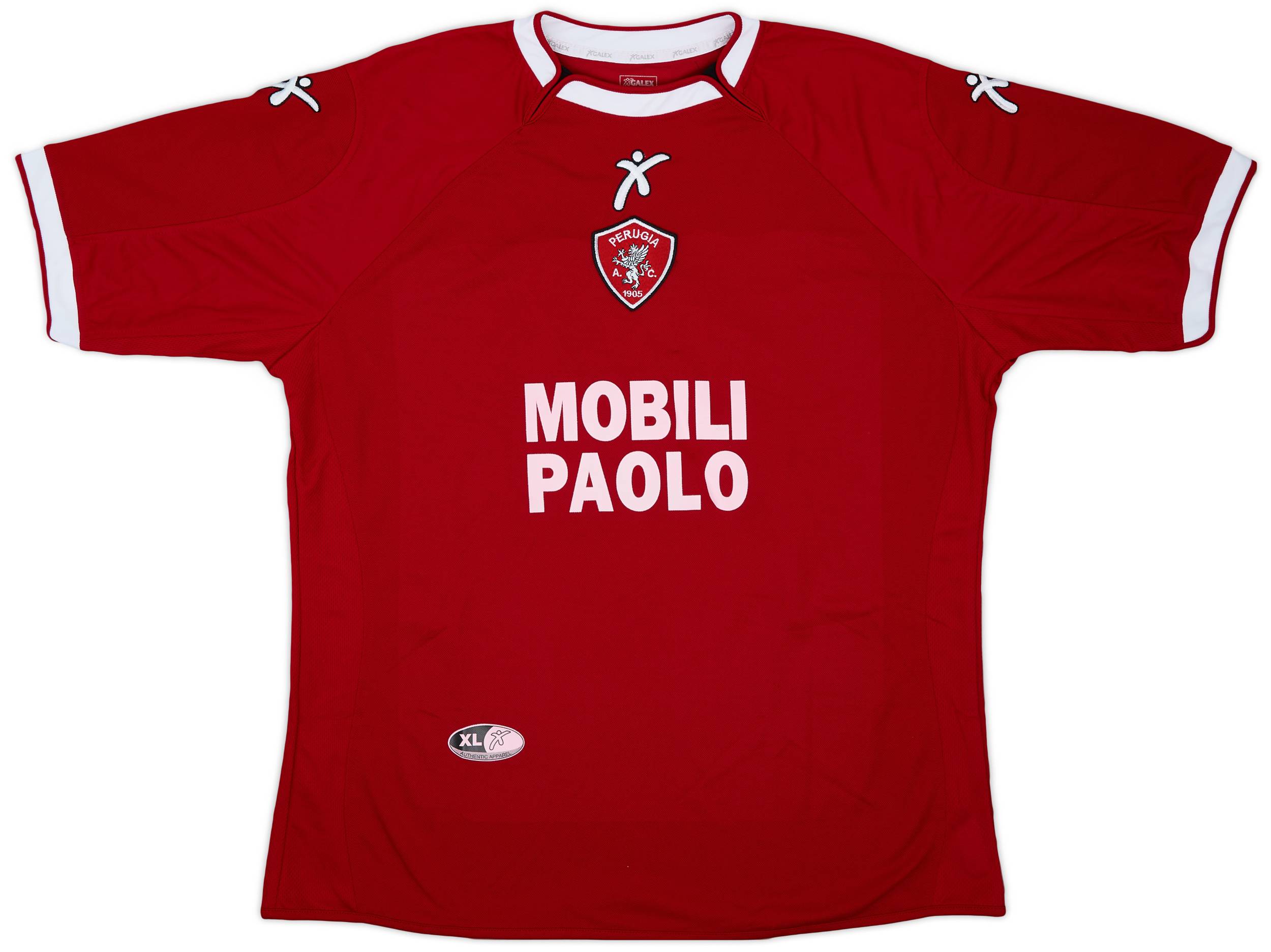 Camiseta local del Perugia 2004-05