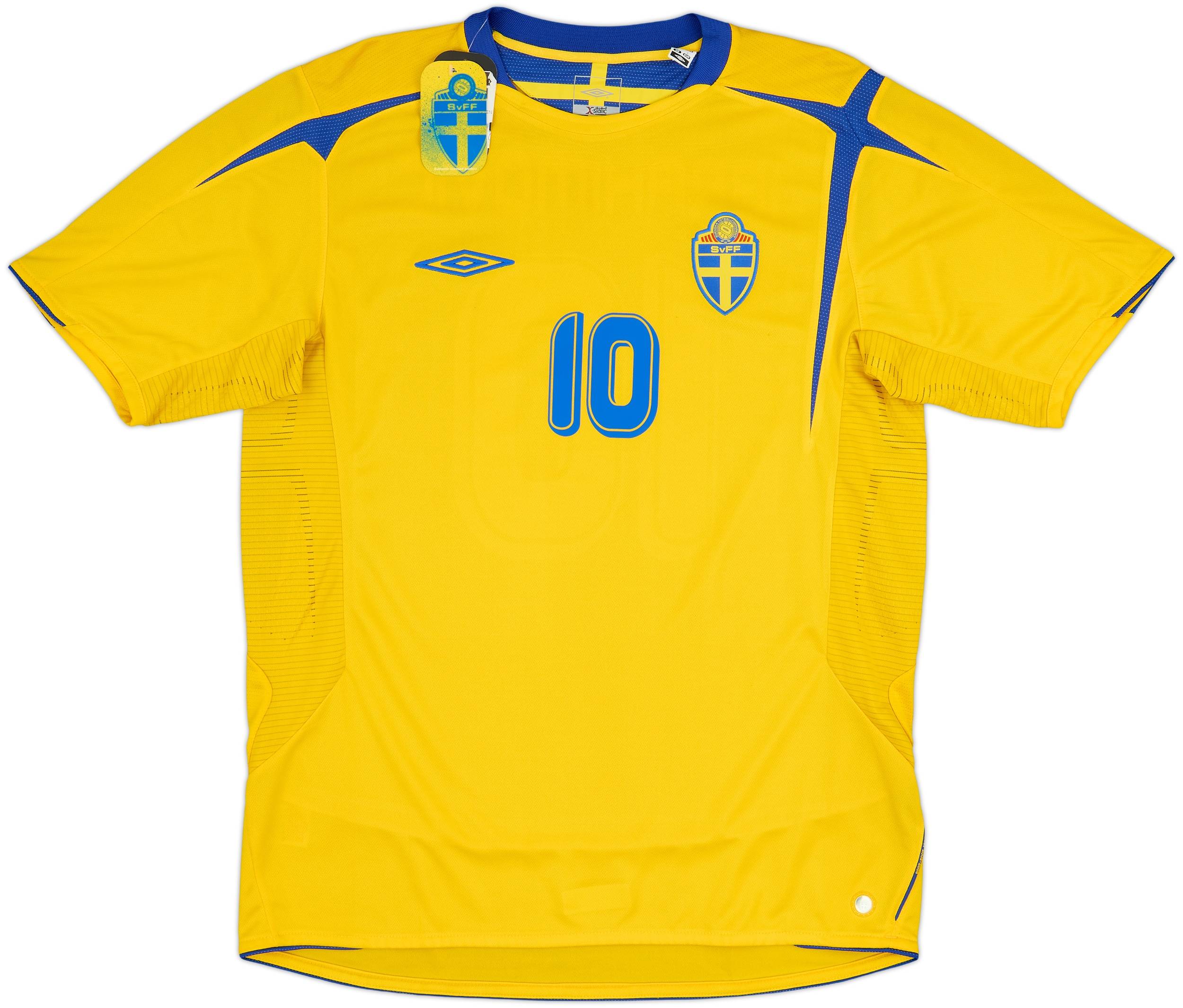 Sweden 2005-06 Maillot domicile