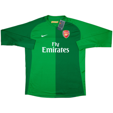 2006-07 Arsenal Goalkeeper Shirt Authentic Spec