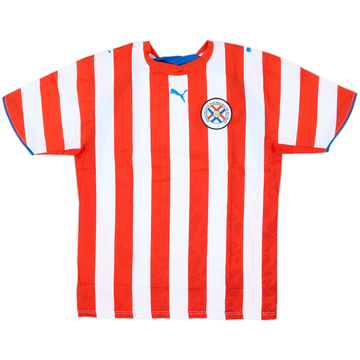 Paraguay 2006-07 Camisola de casa