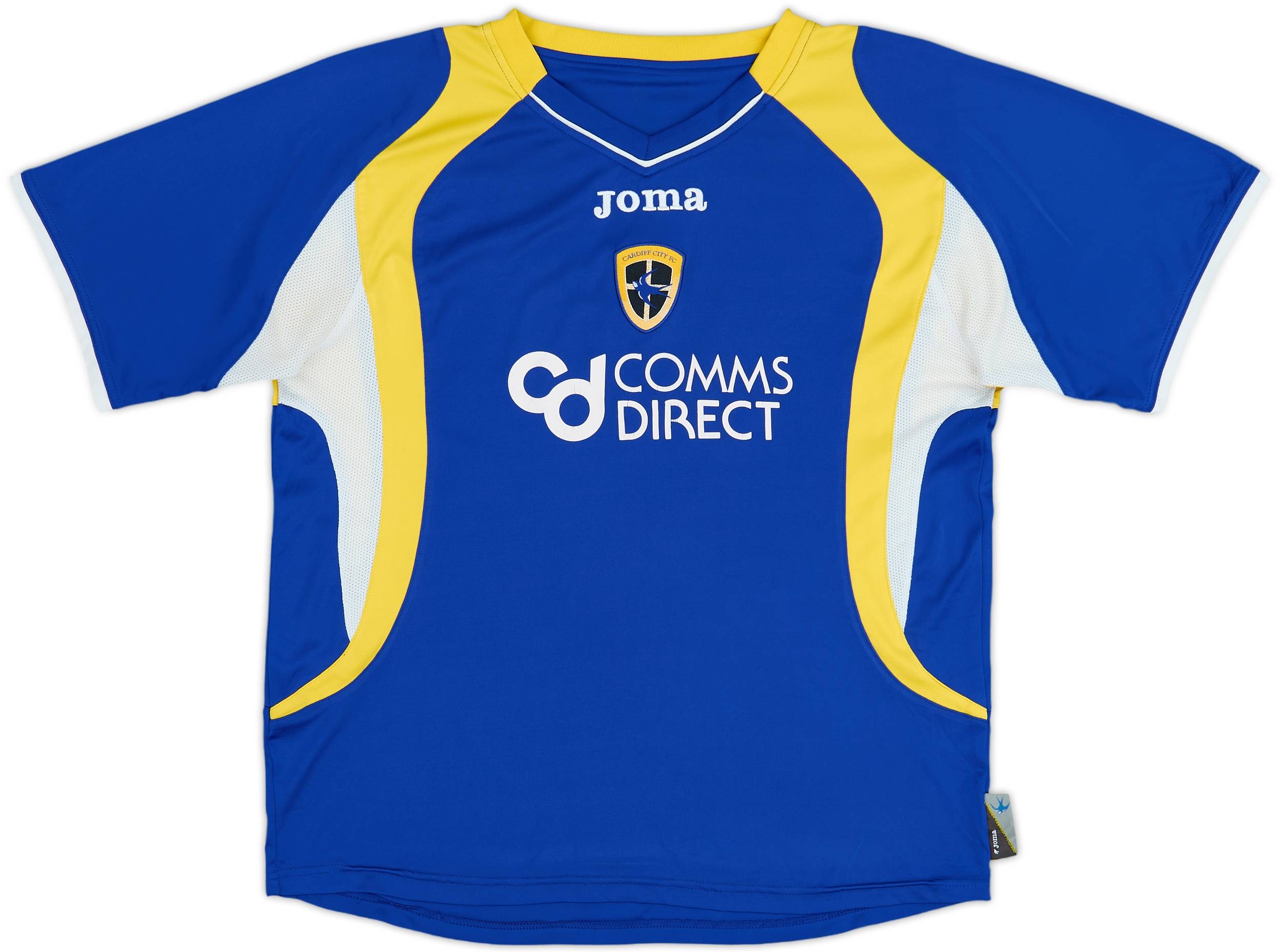 Camiseta local del Cardiff 2007-08