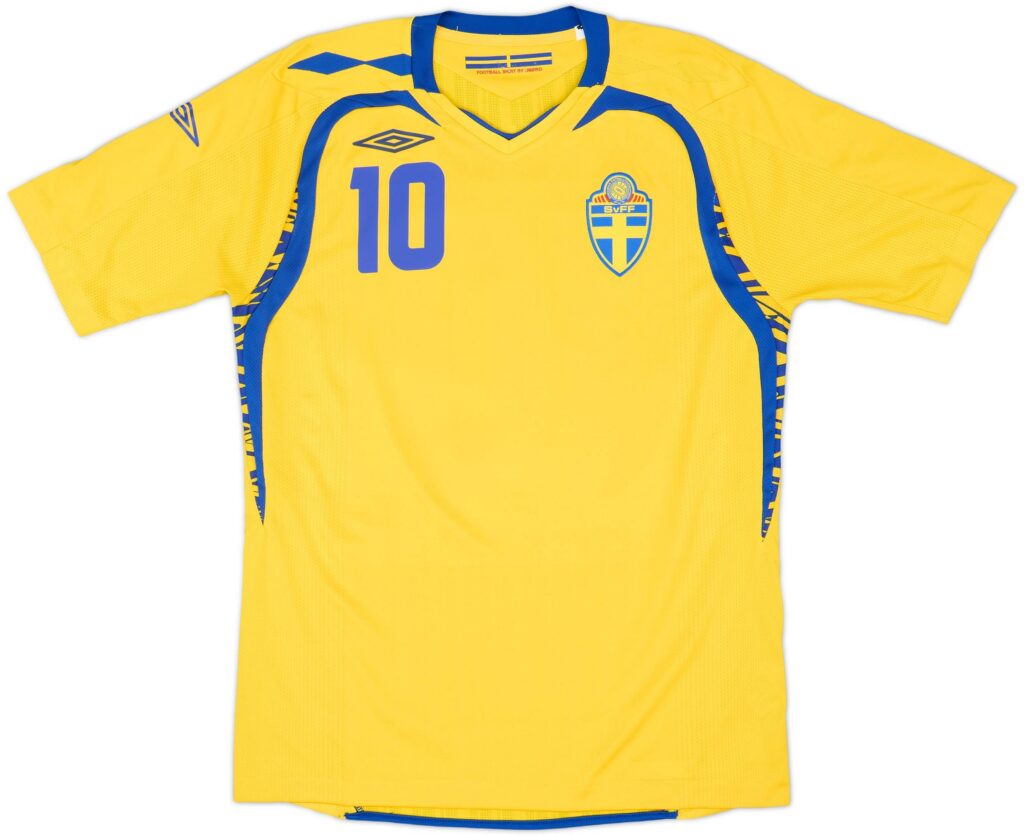 2007-09 Sweden Home Shirt
