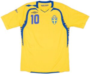 2007-09 Sweden Home Shirt
