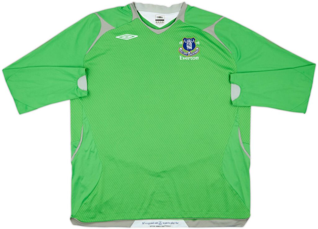 2008-09 Everton Goalkeeper Shirt